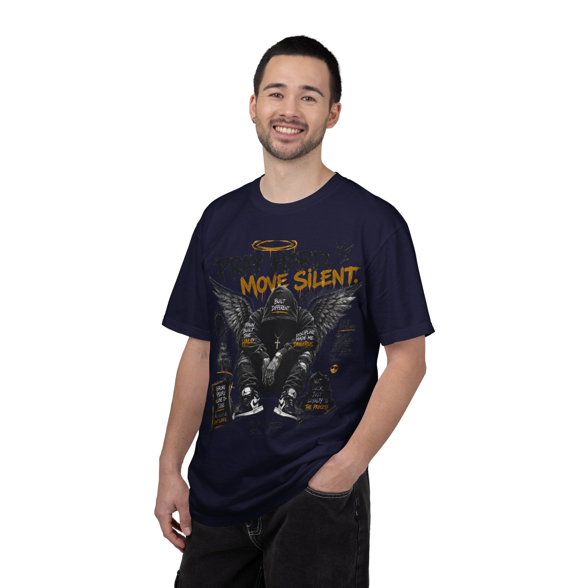 Pray Hard Move Silent Tee