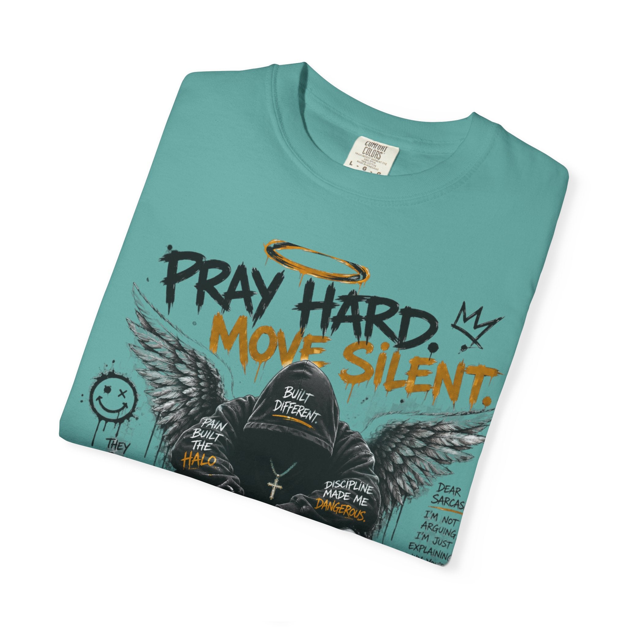 Pray Hard Move Silent Tee