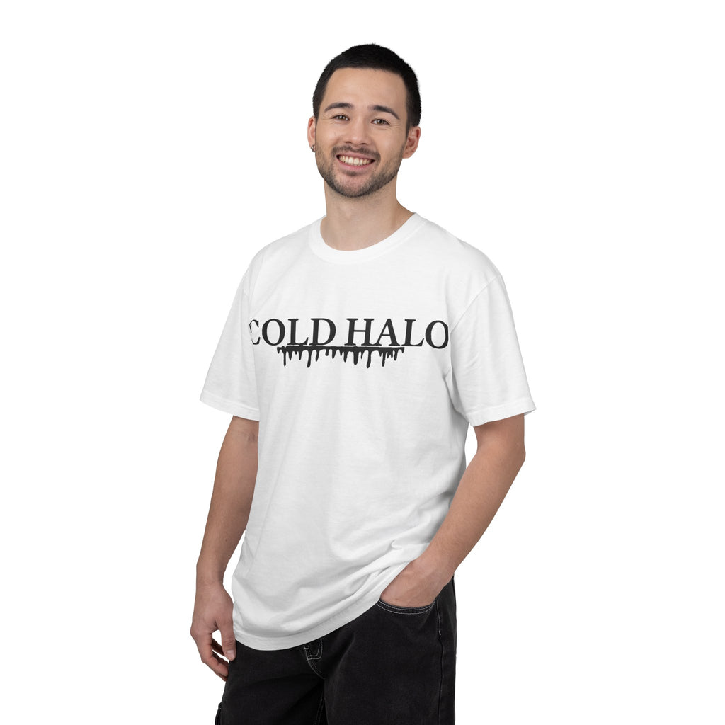 Cold Halo T-Shirt — Gothic Drip Logo Tee