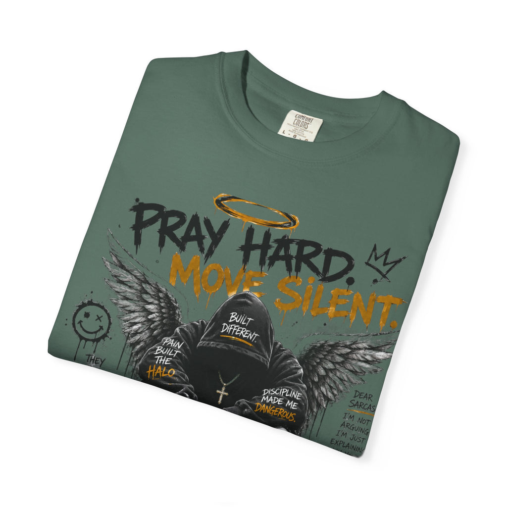 Pray Hard Move Silent Tee