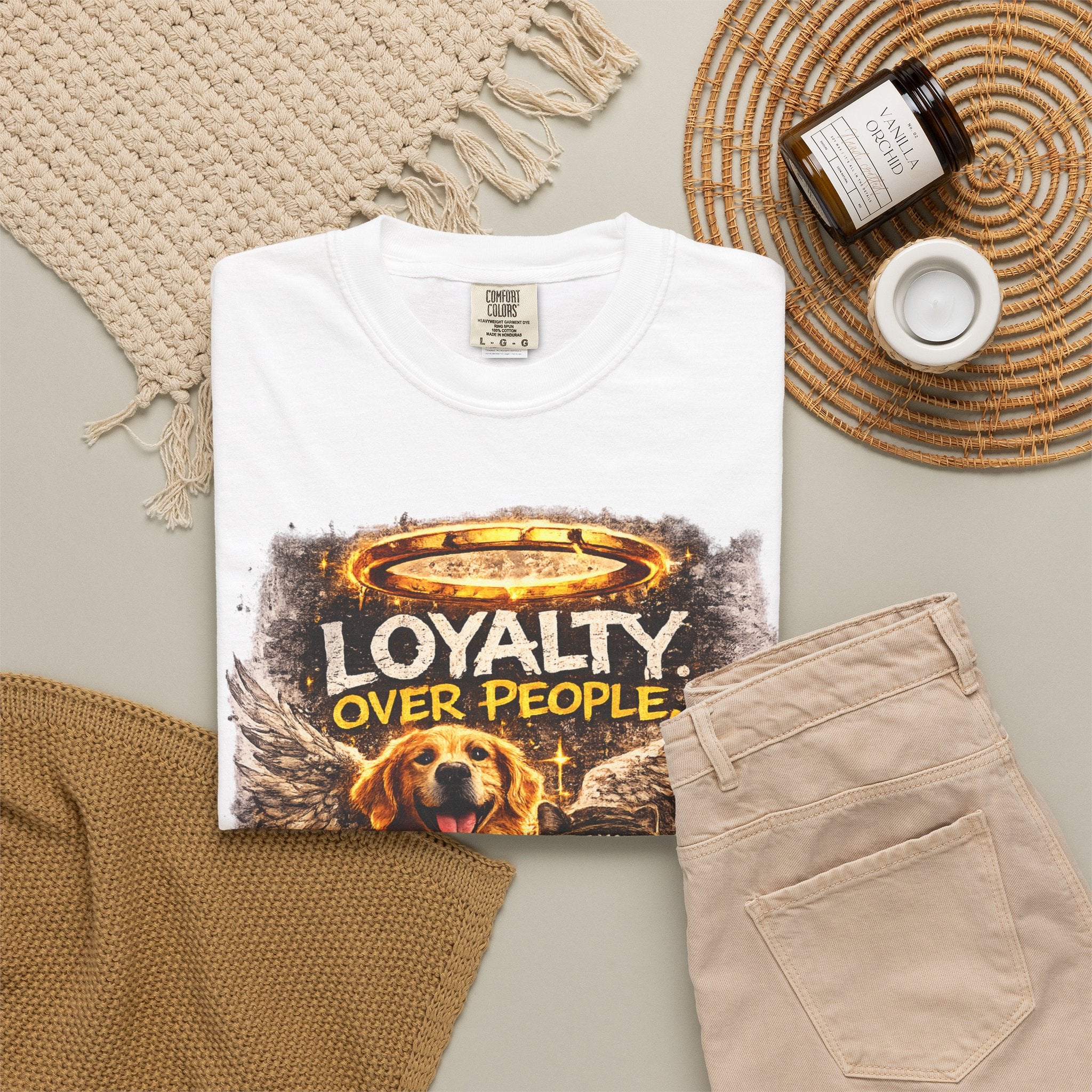 Loyalty Over People T-Shirt — Guardian Dogs Graphic Tee