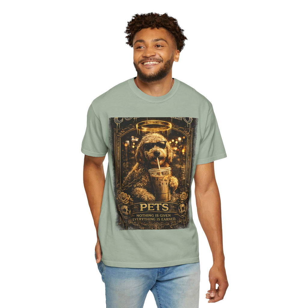 COLD HALO PETS| Vintage "Pets: Nothing Is Given, Everything Is Earned" Graphic T-Shirt