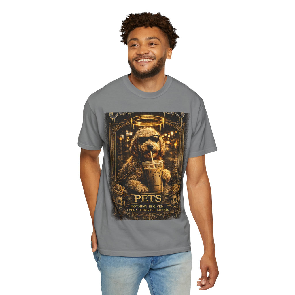COLD HALO PETS| Vintage "Pets: Nothing Is Given, Everything Is Earned" Graphic T-Shirt