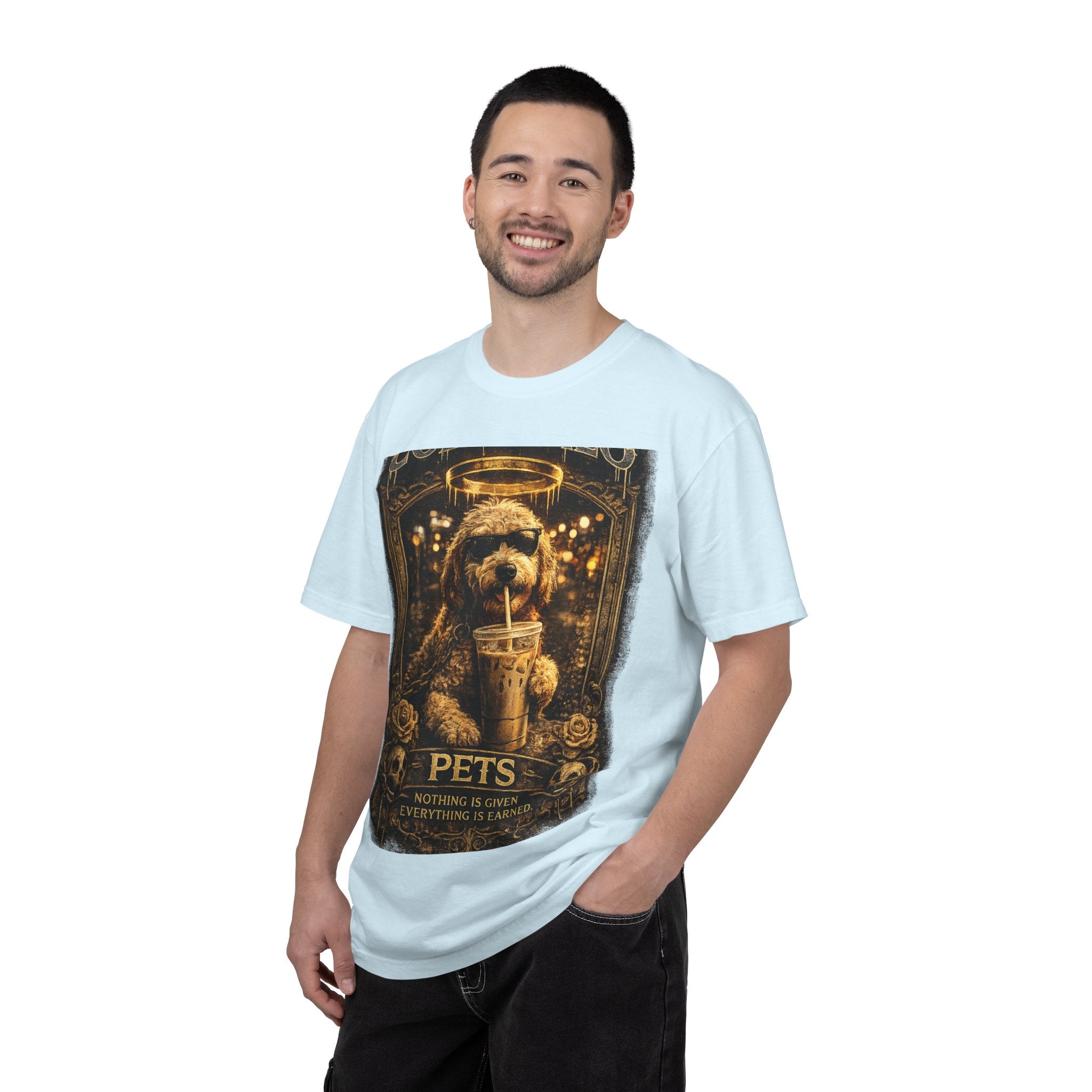 COLD HALO PETS| Vintage "Pets: Nothing Is Given, Everything Is Earned" Graphic T-Shirt