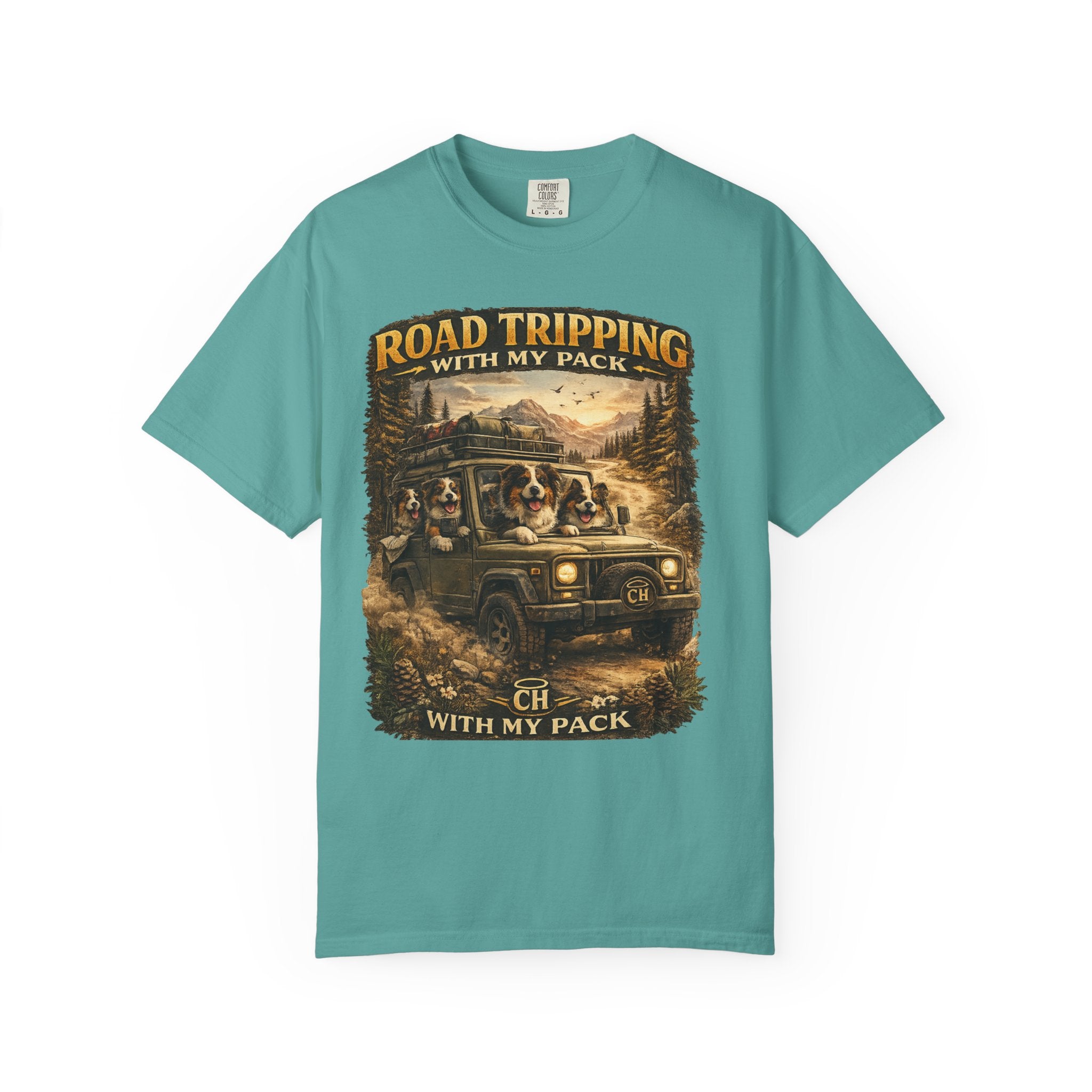 Road Trip Dog Tee