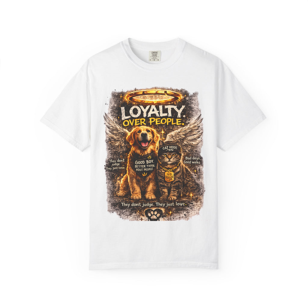 Loyalty Over People T-Shirt — Guardian Dogs Graphic Tee