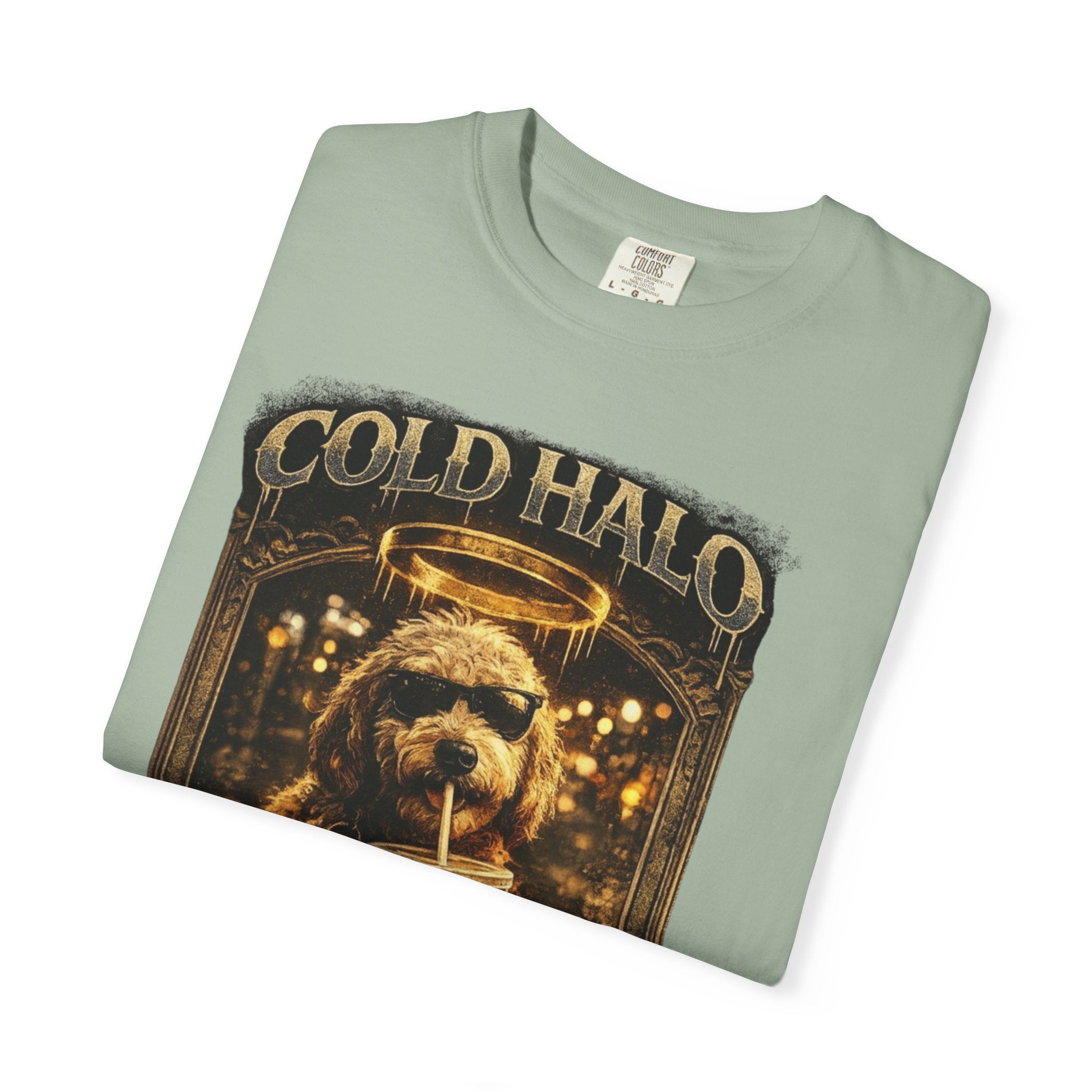 Cold Halo Pets T-Shirt — Vintage Dog Snack Inspector Graphic Tee