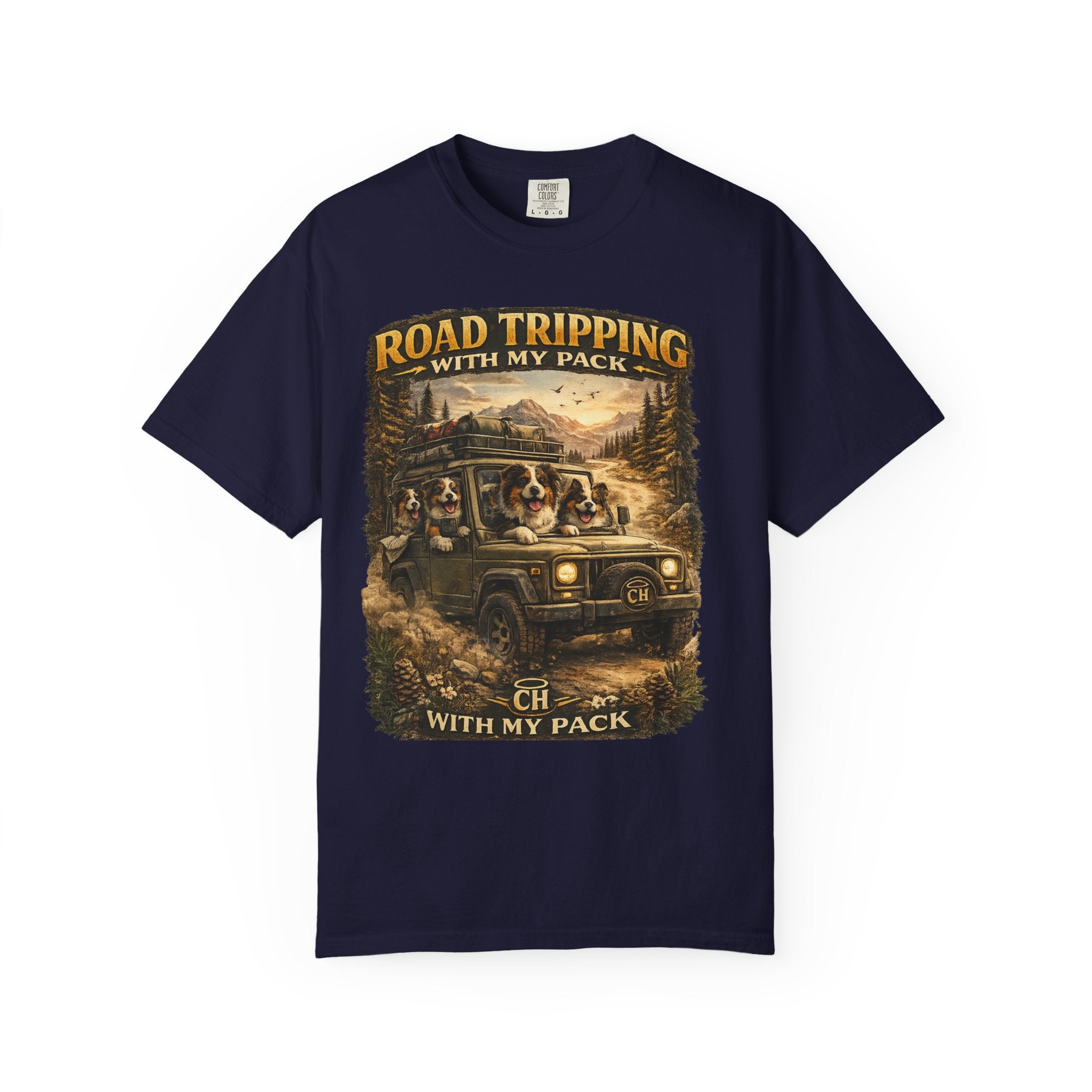 Road Trip Dog Tee
