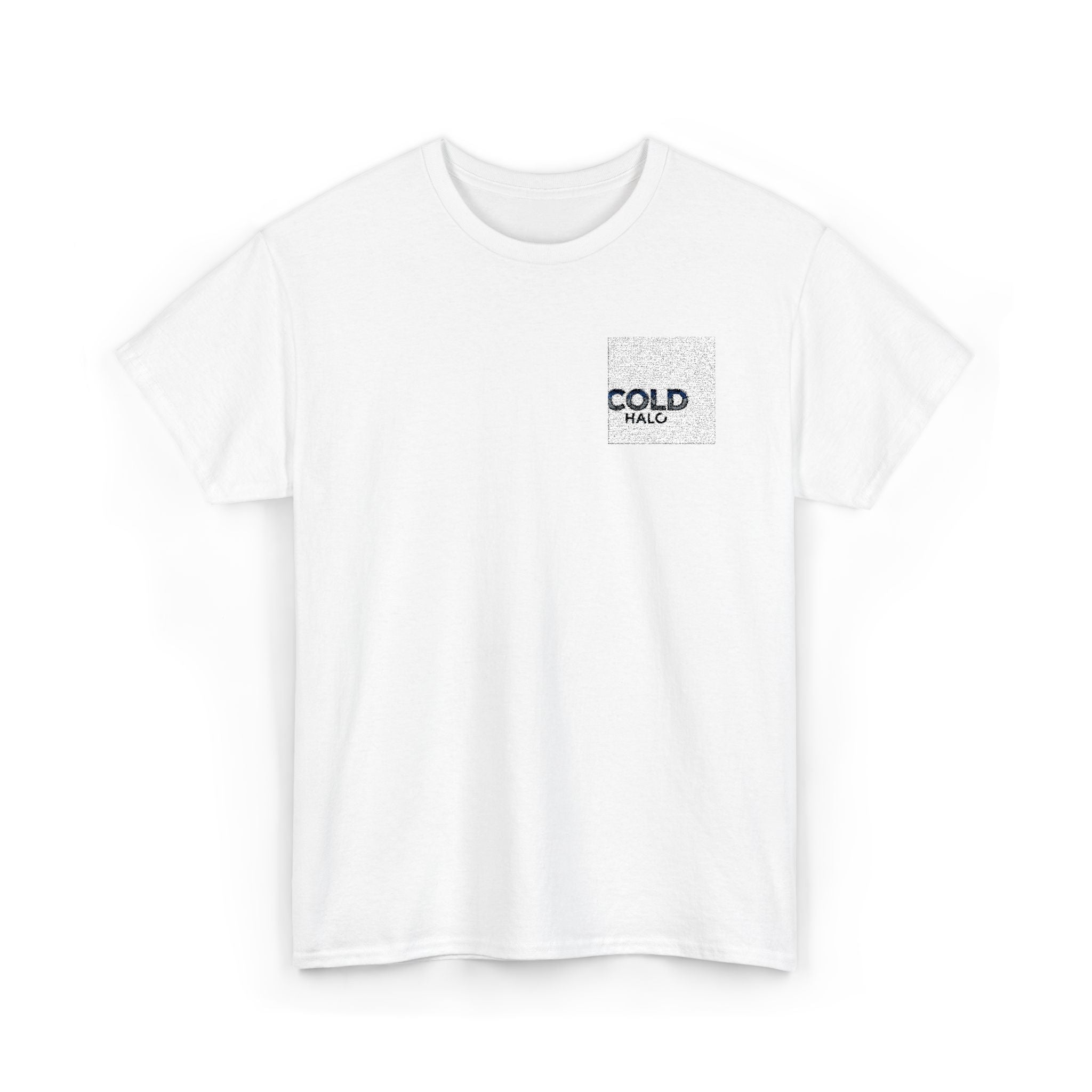COLD HALO MINIMALIST Brew Pocket Tee — Minimal Coffee Lover T-Shirt