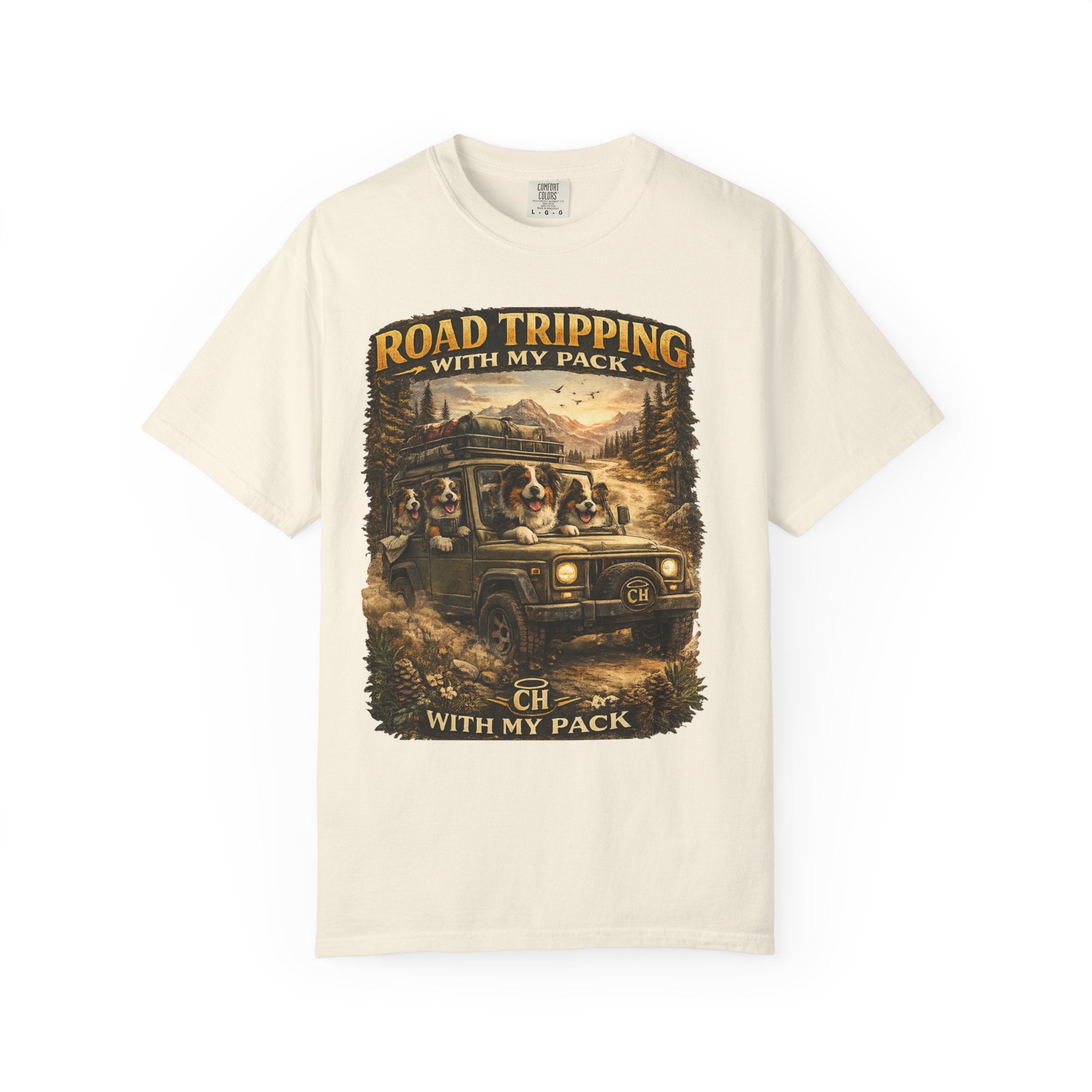 Road Trip Dog Tee