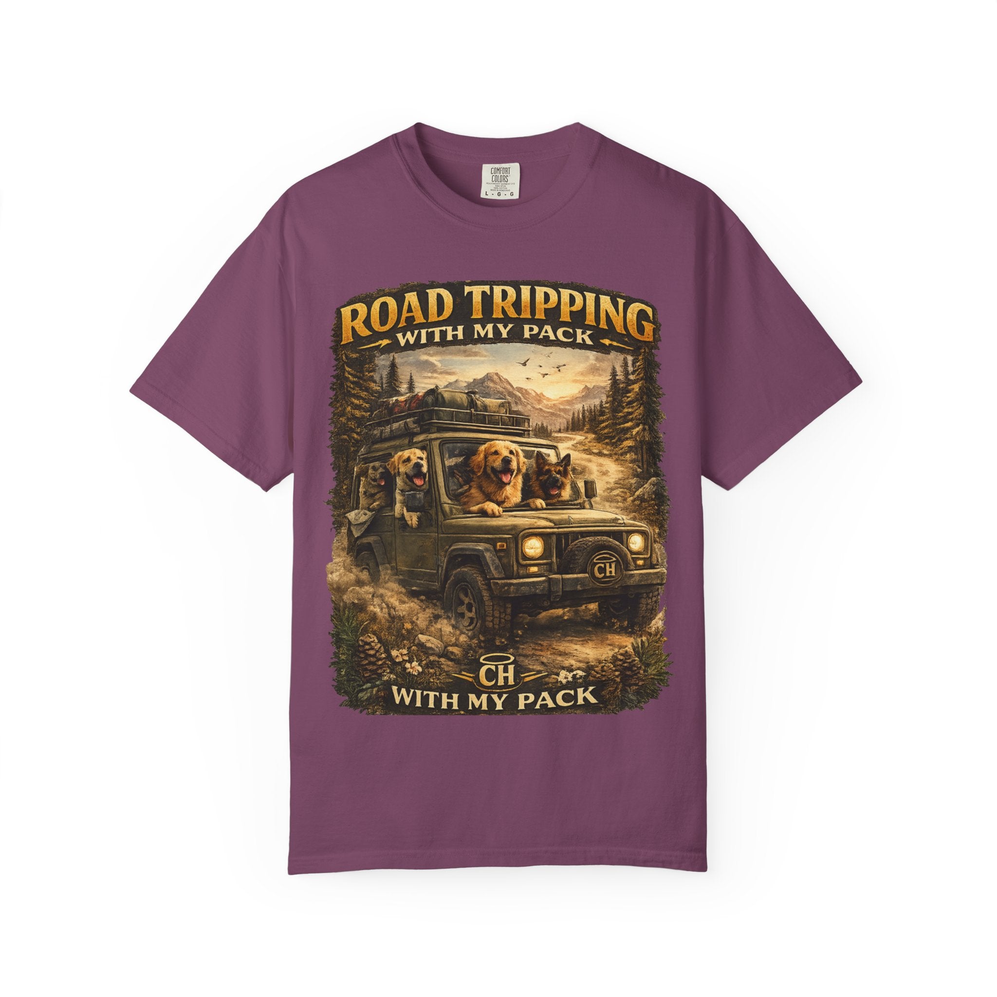 Road Tripping with My Pack Tee