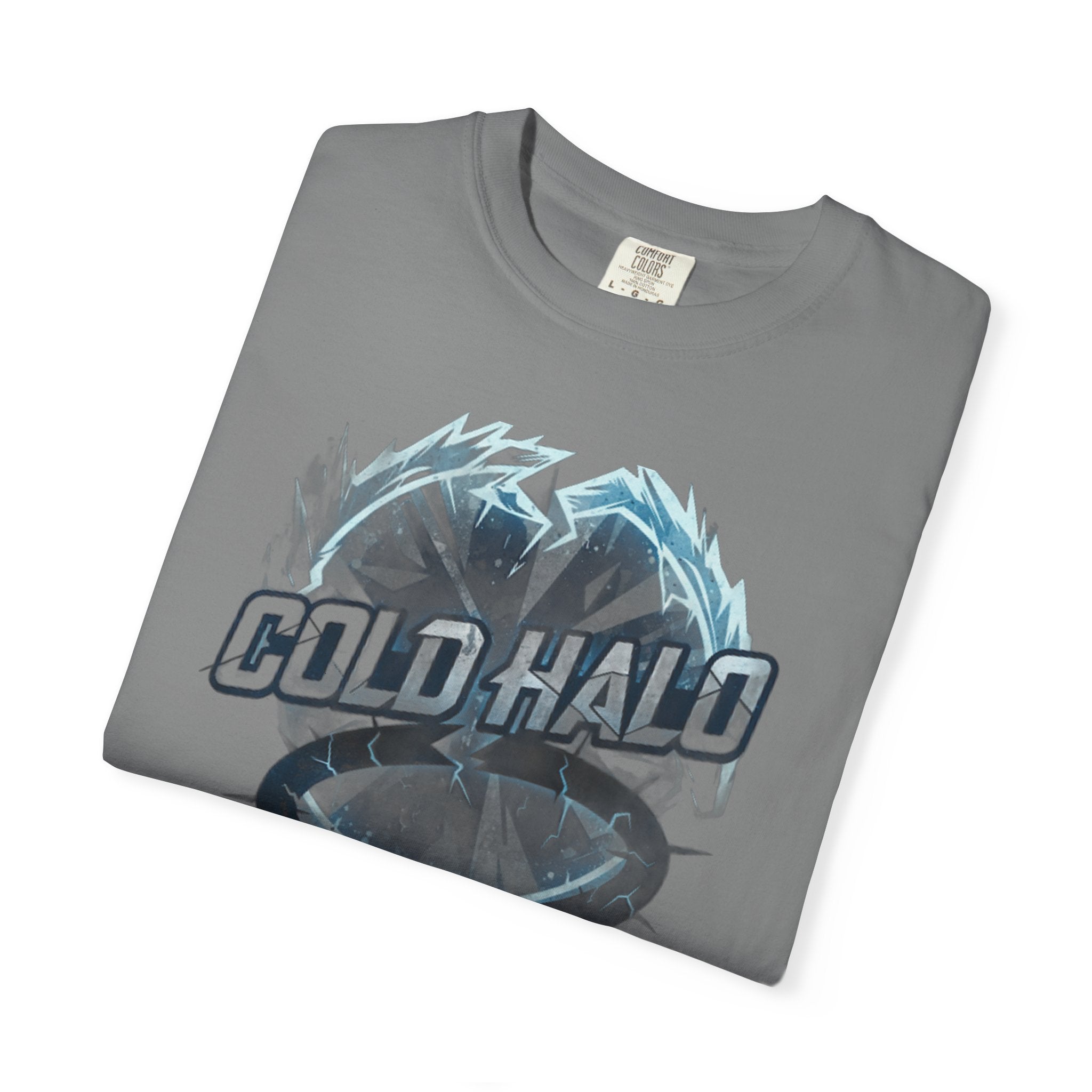 Cold Halo Graphic T-Shirt — Icy Ring Logo Tee