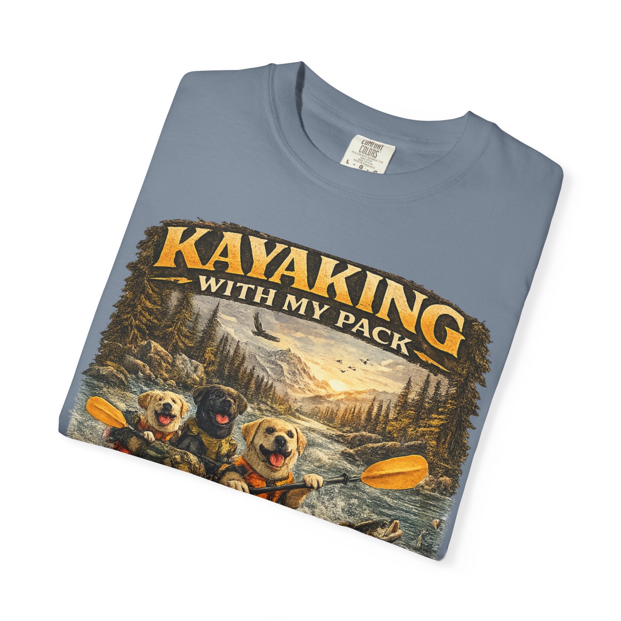 Kayaking With My Pack Tee