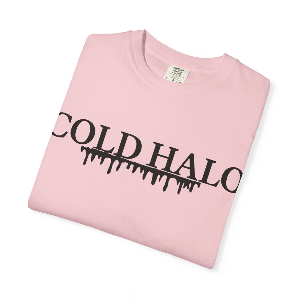 Cold Halo T-Shirt — Gothic Drip Logo Tee