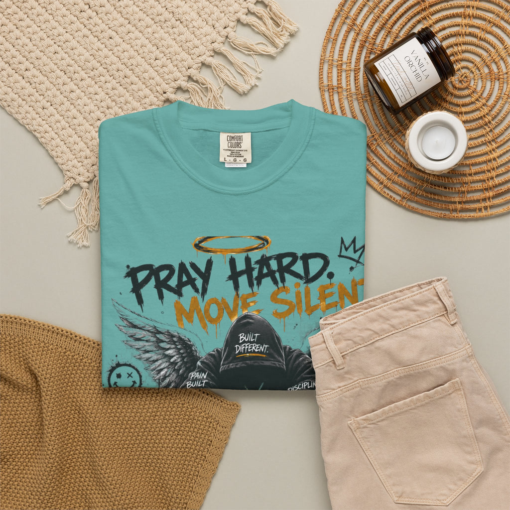 Pray Hard Move Silent Tee