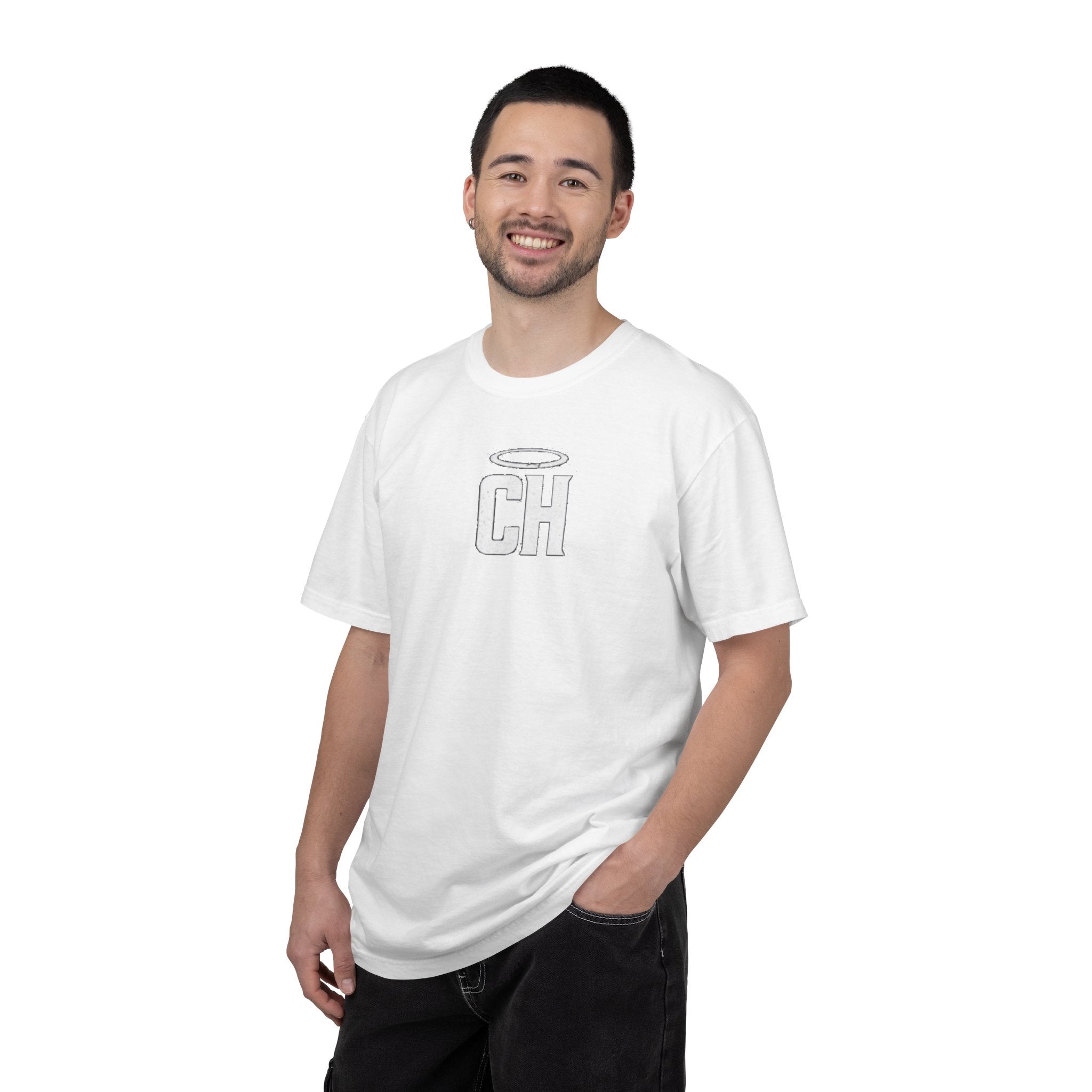 COLD HALO CH Halo Logo T-Shirt – Minimal Unisex Streetwear Tee