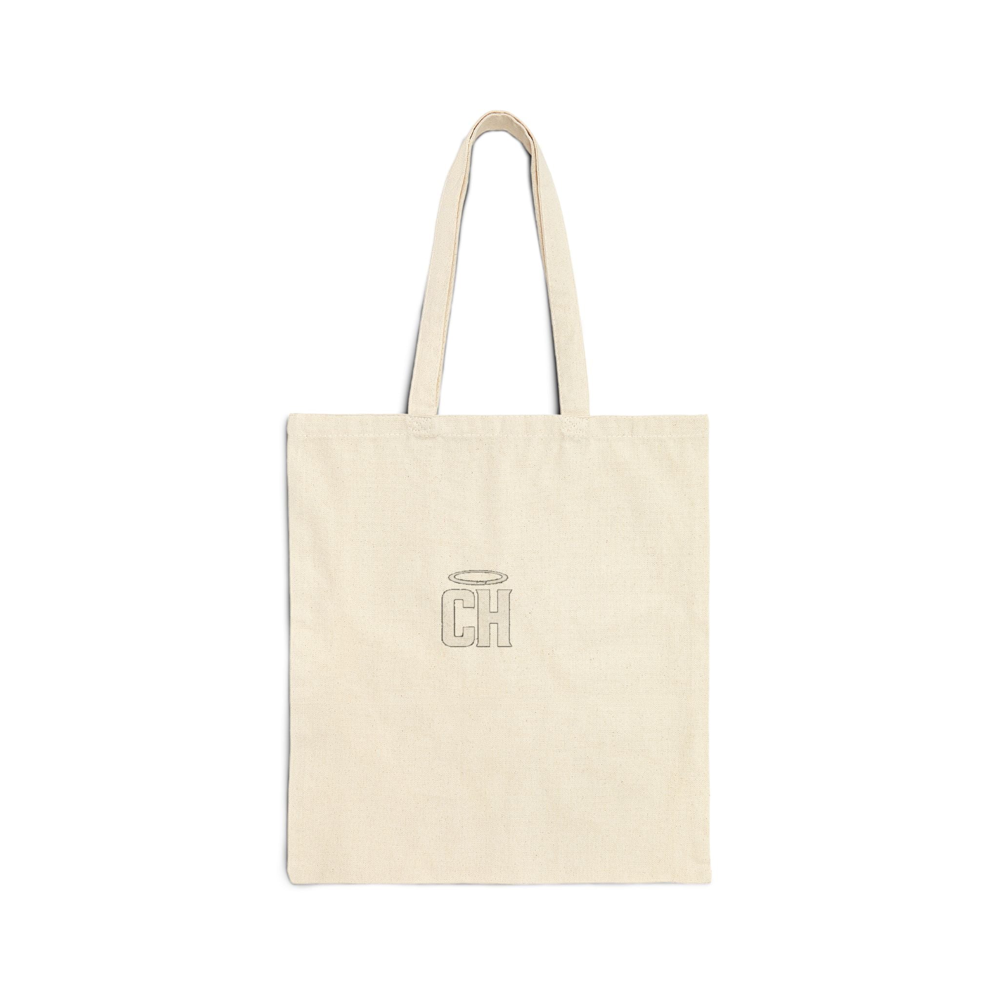 COLD HALO Minimal Logo Tote Bag –premium Canvas Streetwear Essential