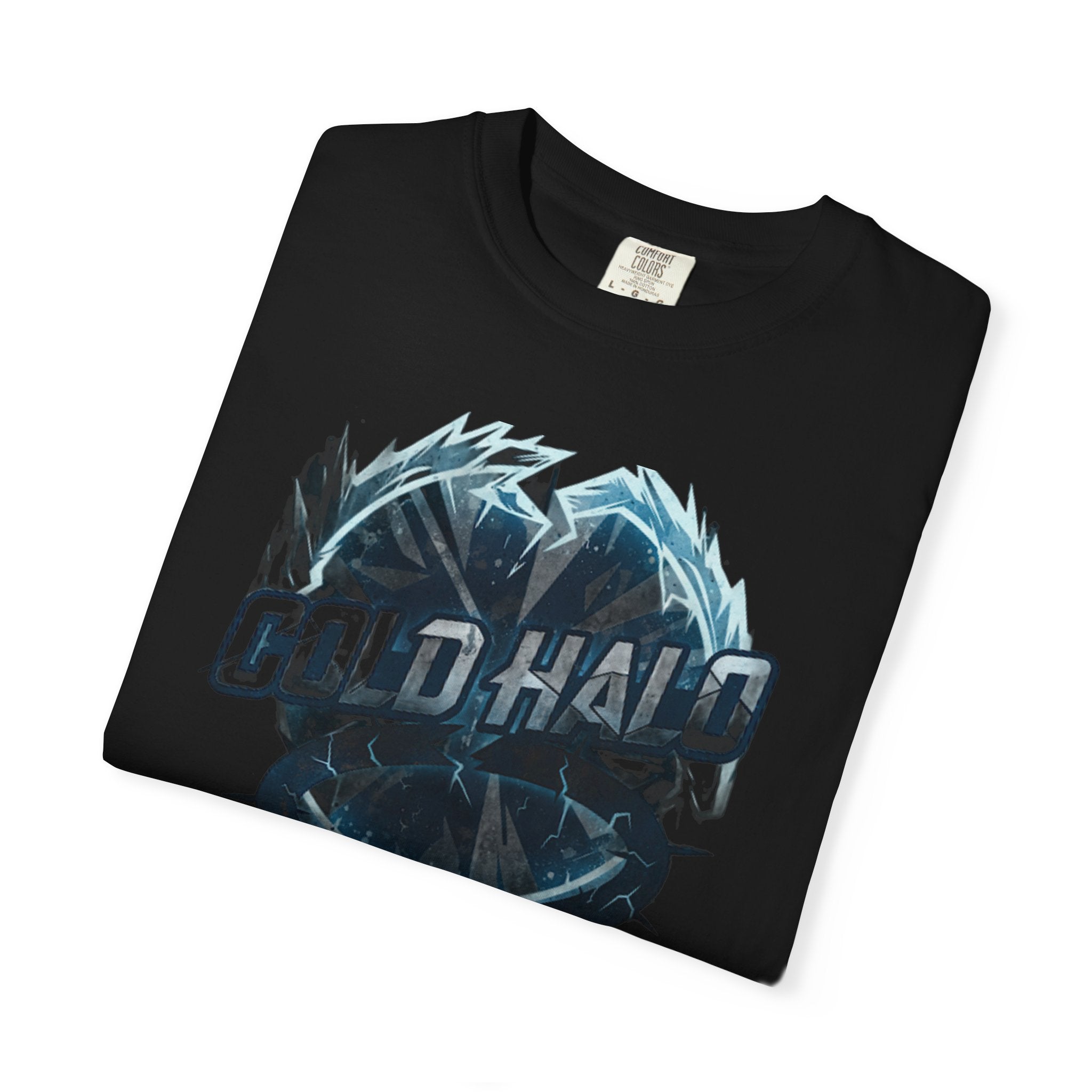 Cold Halo Graphic T-Shirt — Icy Ring Logo Tee