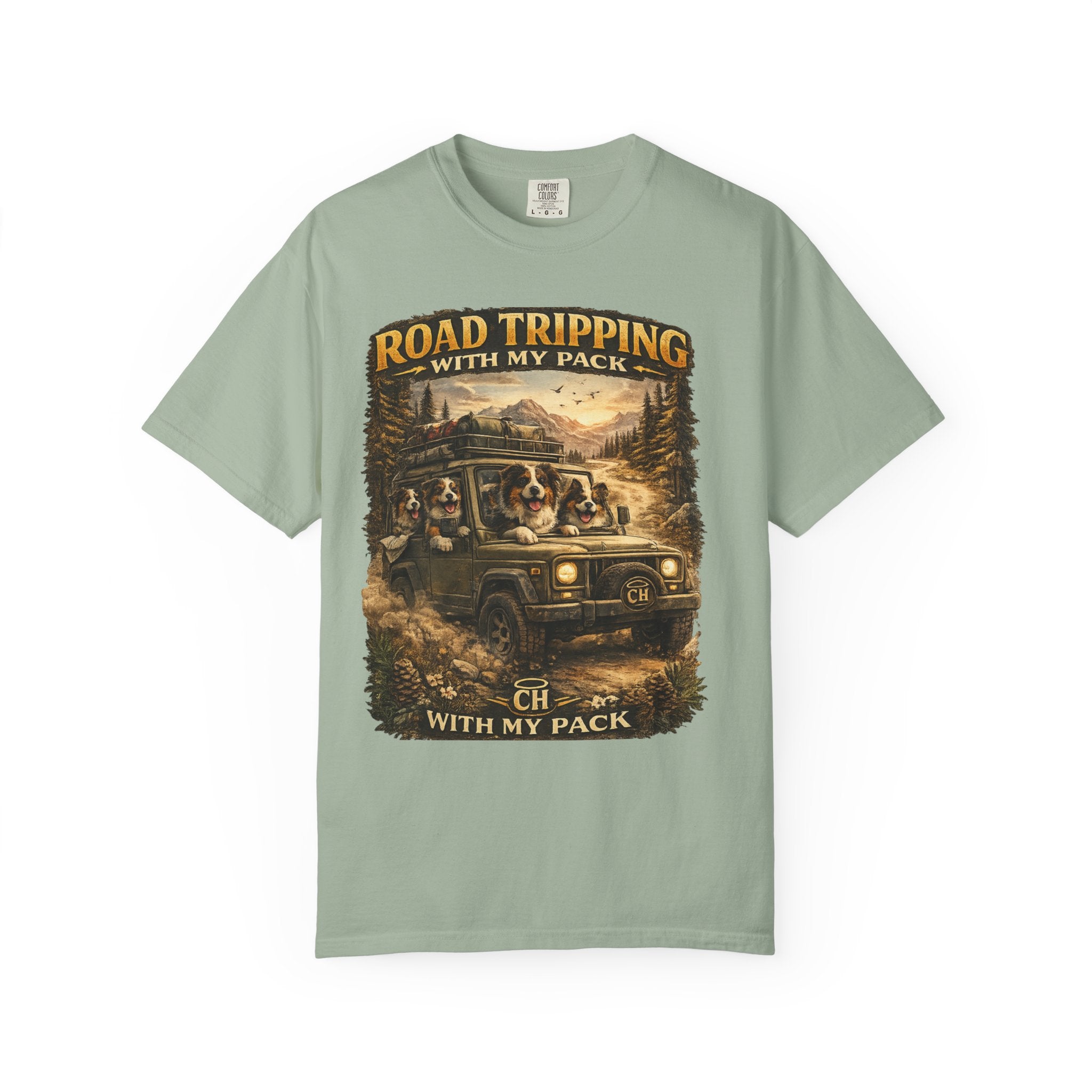 Road Trip Dog Tee