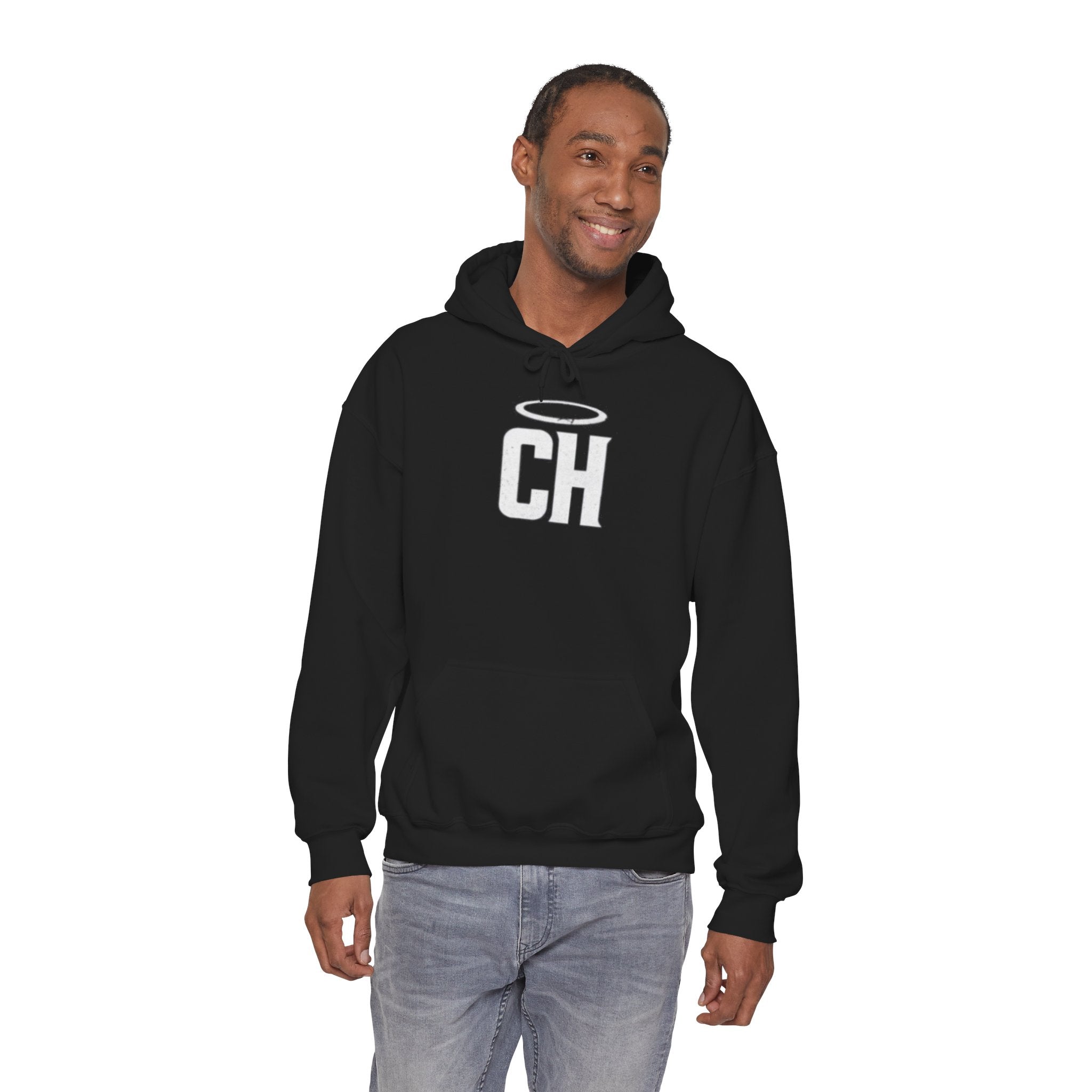 COLD HALO  'CH' Monogram Hoodie| Premium streetwear Pullover Hoodie