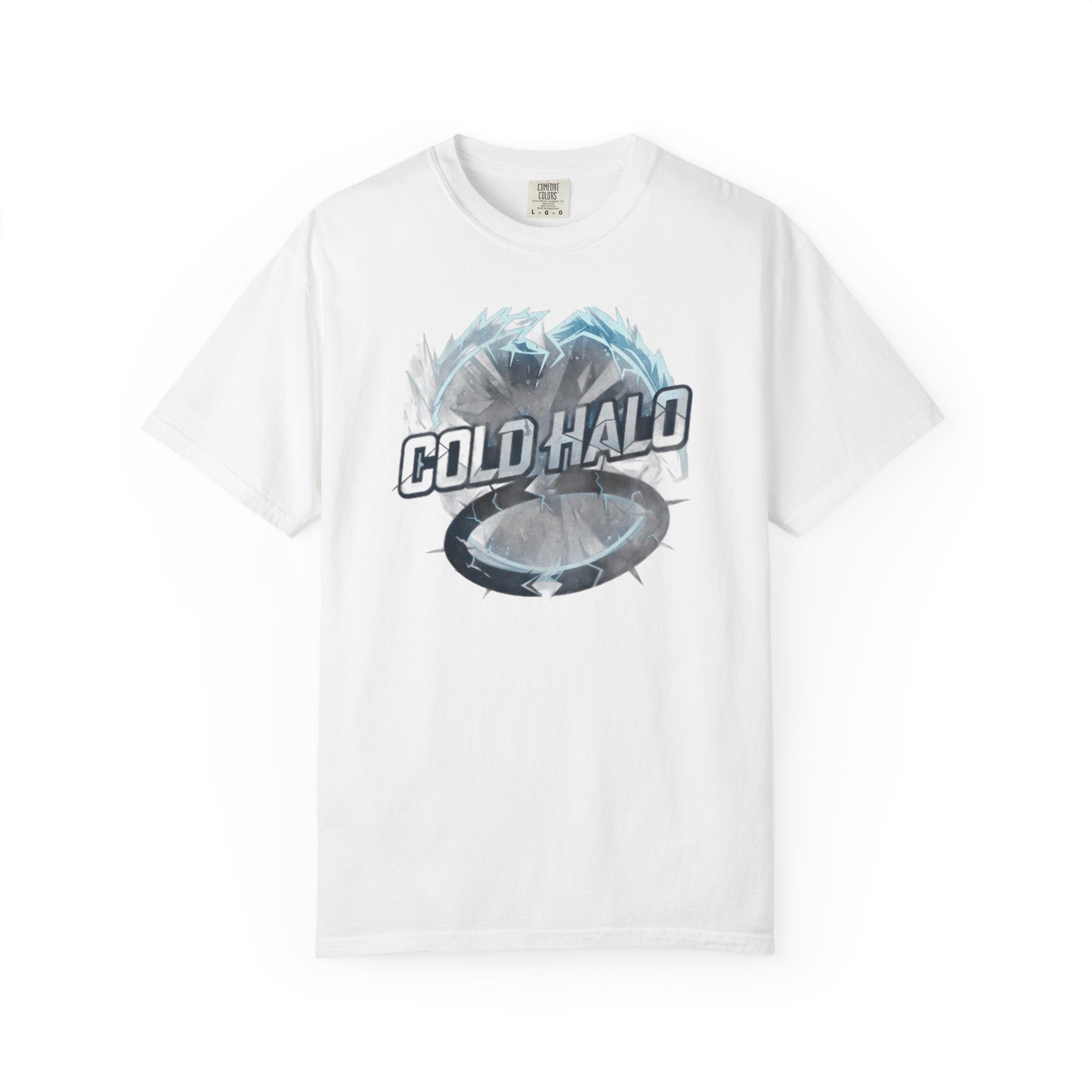 Cold Halo Graphic T-Shirt — Icy Ring Logo Tee