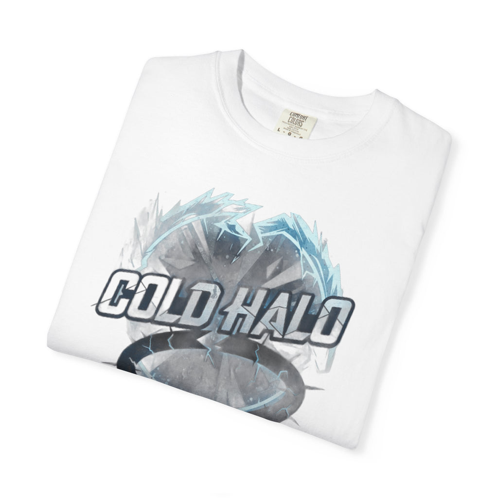 Cold Halo Graphic T-Shirt — Icy Ring Logo Tee