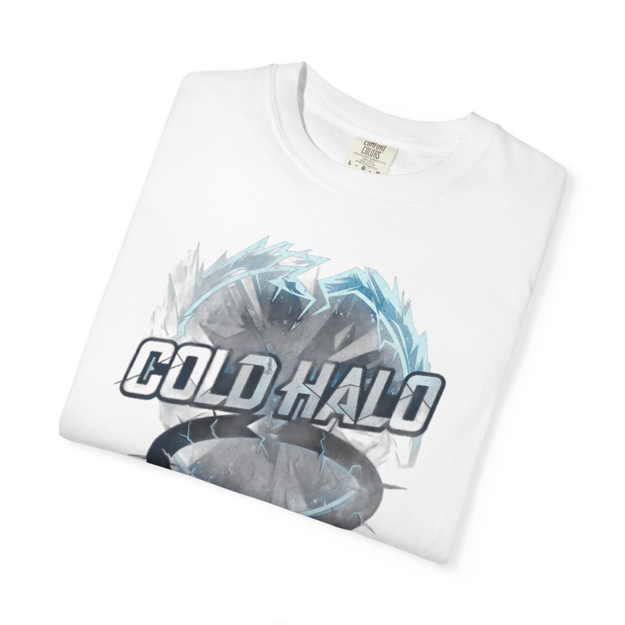 Cold Halo Graphic T-Shirt — Icy Ring Logo Tee
