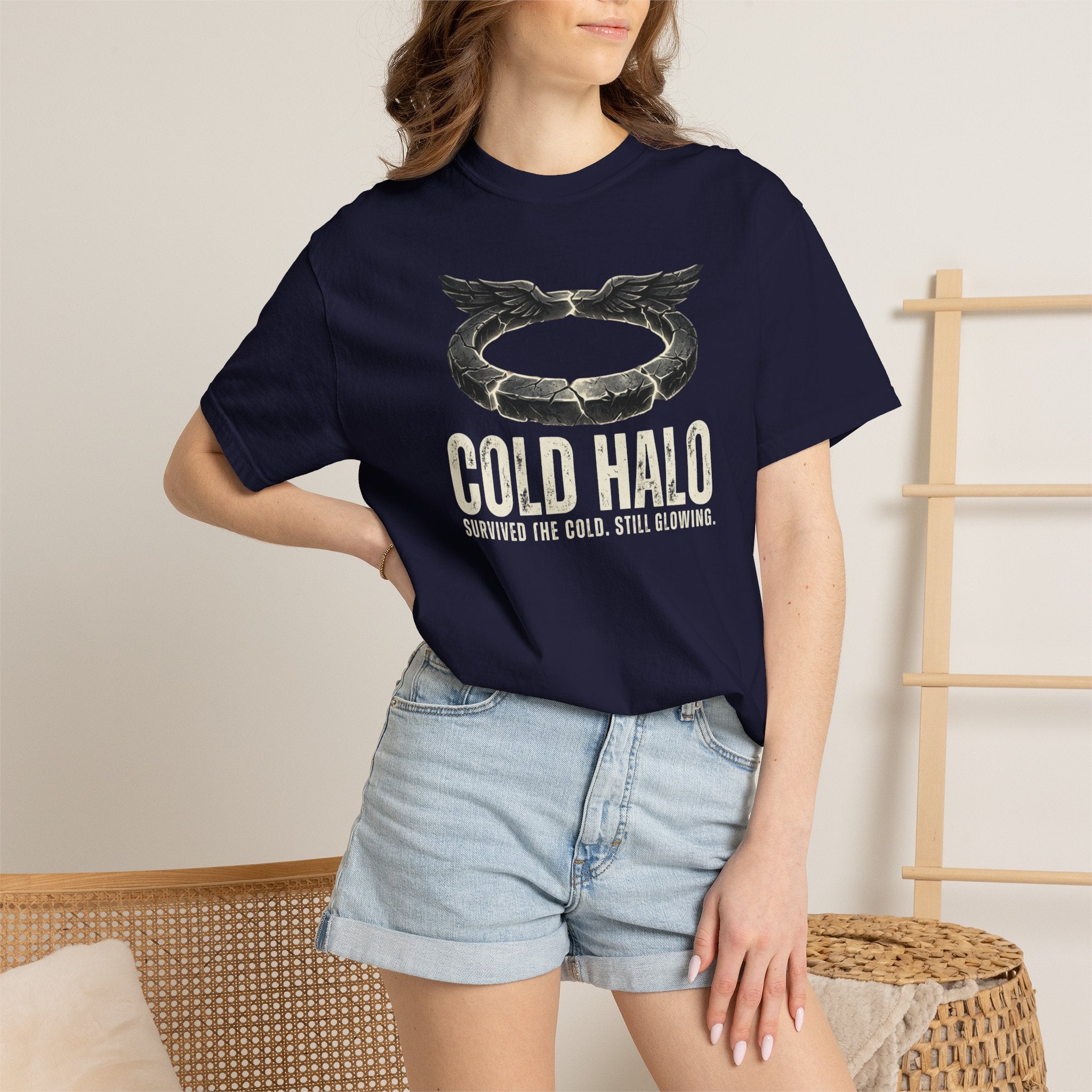 Cold Halo Logo T-Shirt — Vintage Graphic Tee